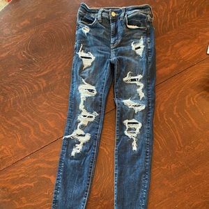American Eagle super high-rise jeggings
